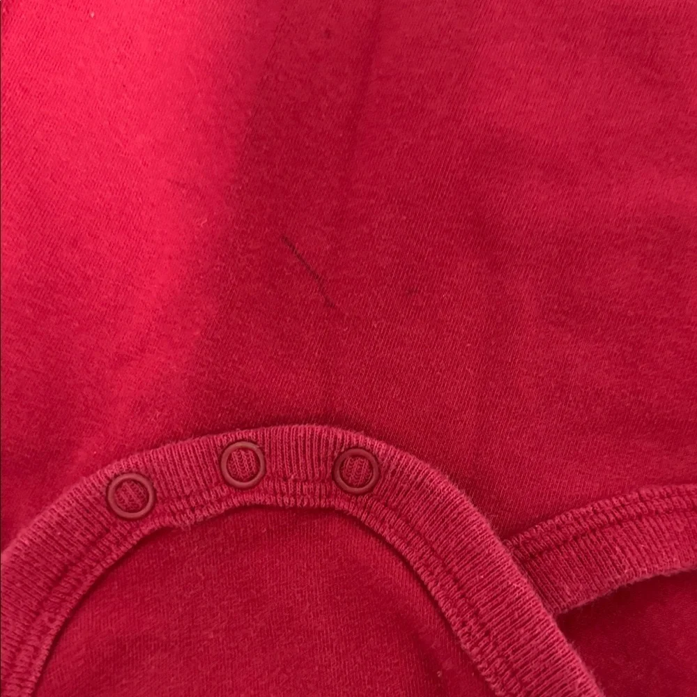 Ralph Lauren Cherry Red Kids Bodysuit 90’s
